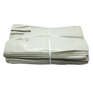 SACOLA RECICLADA BRANCA 35 X 45 FARDO COM 5 KG