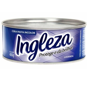 CERA EM PASTA INGLEZA INCOLOR  400G