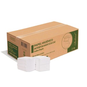 PAPEL HIGIÊNICO IDAIAL INTERFOLHADO FD CAI CAI 8000 FOLHAS
